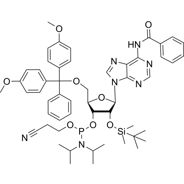 Bz-rA Phosphoramidite CAS 104992-55-4 Purity &ge;98.0% (HPLC) Purity &ge;98.0% (31P-NMR) RNA Phosphoramidites