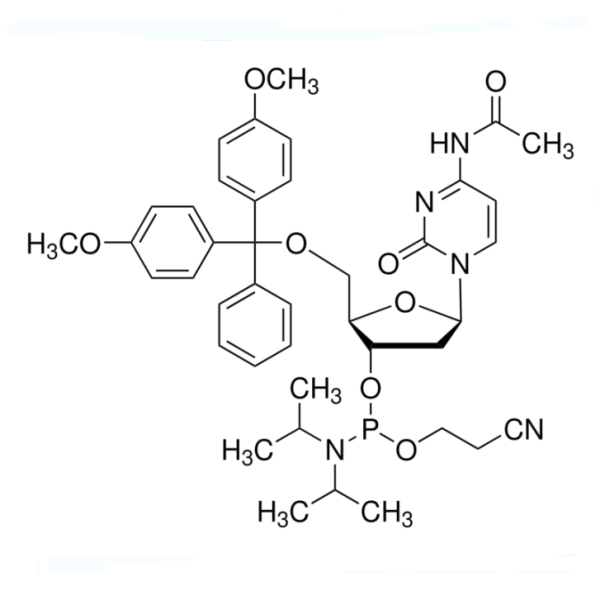 DMT-dC(ac) Phosphoramidite CAS 154110-40-4 Purity &ge;98.0% (HPLC) DNA Phosphoramidites