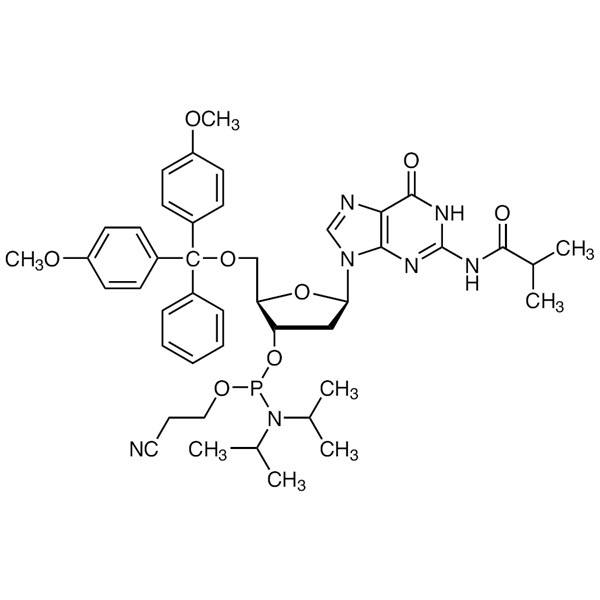 DMT-dG(Ib) Phosphoramidite CAS 93183-15-4 Purity &ge;99.0% (HPLC) DNA Phosphoramidites