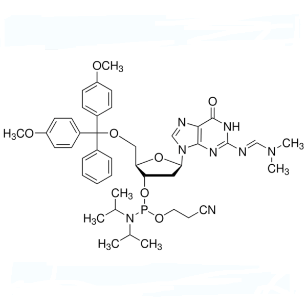 DMT-dG(dmf) Phosphoramidite CAS 330628-04-1 Purity &ge;99.0% (HPLC) DNA Phosphoramidites