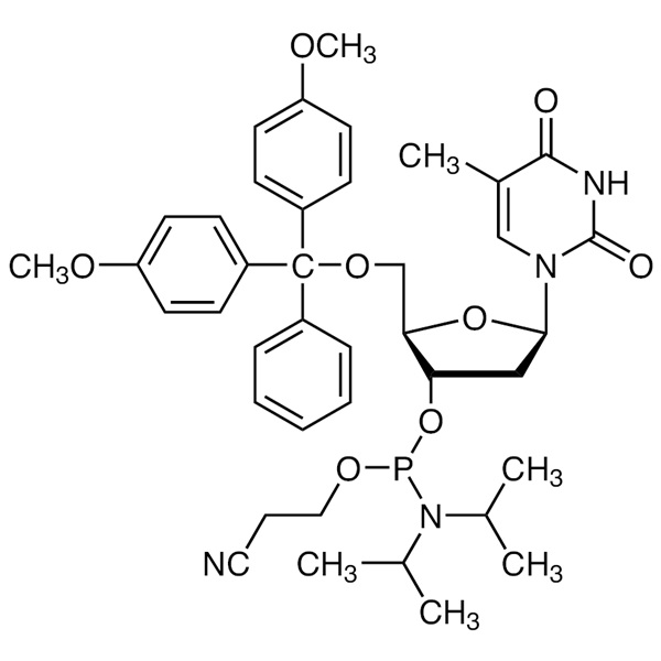 DMT-dT Phosphoramidite CAS 98796-51-1 Purity &ge;98.0% (HPLC) Purity &ge;98.0% (31P-NMR) DNA Phosphoramidites