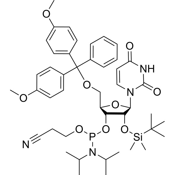rU Phosphoramidite CAS 118362-03-1 Purity &ge;98.0% (HPLC) Purity &ge;98.0% (31P-NMR) RNA Phosphoramidites
