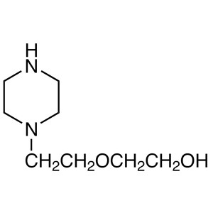1-[2-(2-Hydroxyethoxy)ethyl]piperazine CAS 13349-82-1 Purity >99.0% (GC) Quetiapine Fumarate Intermediate