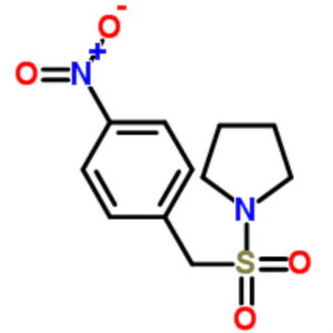 1-[(4-Nitrophenylmethyl)sulfonyl]pyrrolidine CAS 340041-91-0 Purity >98.0% (HPLC) Almotriptan Malate Intermediate Factory