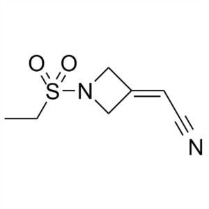 2-[1-(Ethylsulfonyl)azetidin-3-ylidene]acetonitrile CAS 1187595-85-2 Baricitinib Intermediate Purity >98.5% (HPLC)