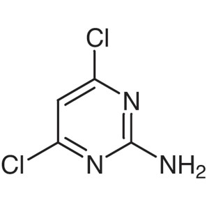 2-Amino-4,6-Dichloropyrimidine CAS 56-05-3 Purity ≥98.0% Factory High Quality