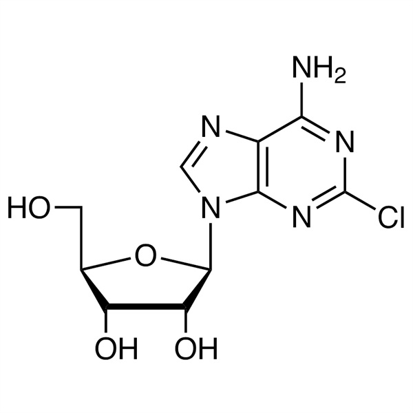 2-Chloroadenosine;2-CADO; CAS 146-77-0