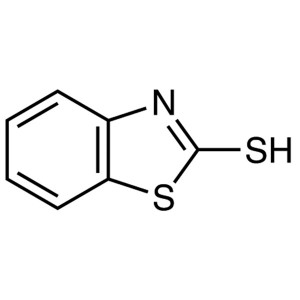 2-Mercaptobenzothiazole CAS 149-30-4 Rubber Accelerator MBT(M) Purity >99.0% (HPLC)