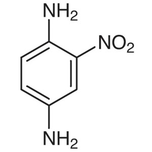 2-Nitro-1,4-Phenylenediamine CAS 5307-14-2 Purity >98.0% (HPLC)