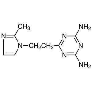 2,4-Diamino-6-[2-(2-methyl-1-imidazolyl)ethyl]-1,3,5-triazine CAS 38668-46-1 Purity >98.0% (HPLC) Factory Main Product