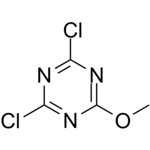 2,4-Dichloro-6-Methoxy-1,3,5-Triazine CAS 3638-04-8 Purity >97.0%