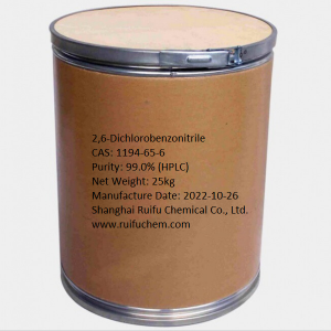 2,6-Dichlorobenzonitrile (Dichlobenil) CAS 1194-65-6 Purity >99.0% (HPLC) Factory High Quality