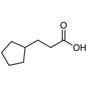 3-Cyclopentylpropionic Acid CAS 140-77-2 Purity >98.0% (GC)