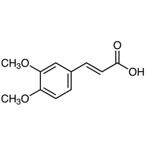 3,4-Dimethoxycinnamic Acid CAS 2316-26-9 Purity >99.0% (HPLC) Factory