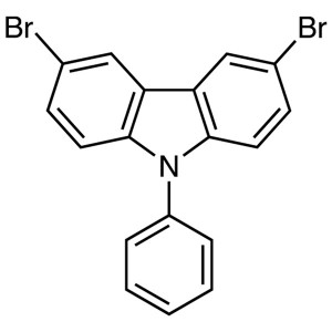 3,6-Dibromo-9-Phenylcarbazole CAS 57103-20-5 Purity >99.0% (HPLC) Factory