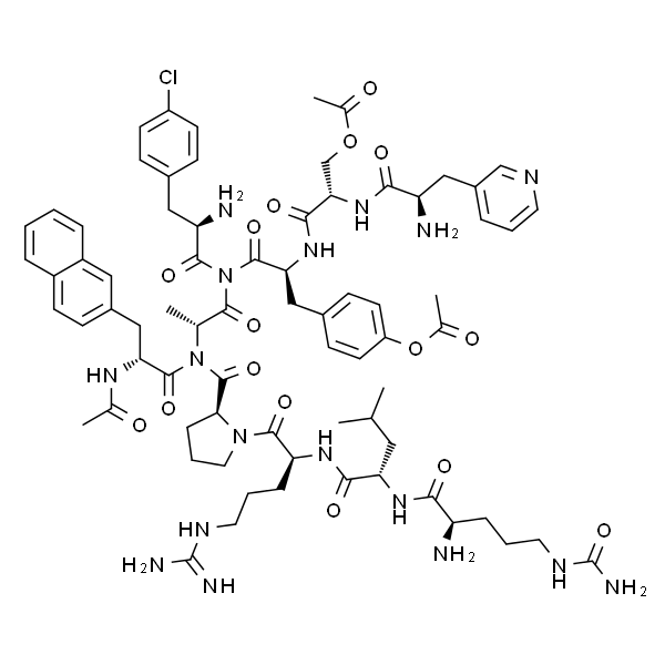 Newly Arrival Irinotecan Hydrochloride Trihydrate - Cetrorelix Acetate CAS 130143-01-0 GnRH Antagonist Peptide Purity (HPLC) ≥98.0% High Quality – Ruifu