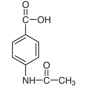 4-Acetamidobenzoic Acid CAS 556-08-1 Assay ≥99.0% Factory