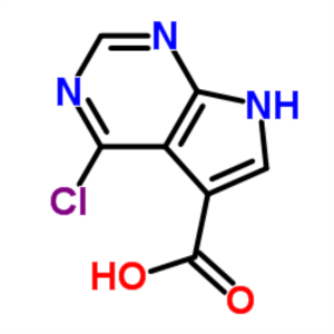 4-Chloro-7H-Pyrrolo[2,3-d]pyrimidine-5-Carboxylic Acid CAS 186519-92-6 Assay ≥97.0% (HPLC) Factory