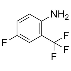 4-Fluoro-2-(Trifluoromethyl)aniline CAS 393-39-5 Purity >99.0% (GC)