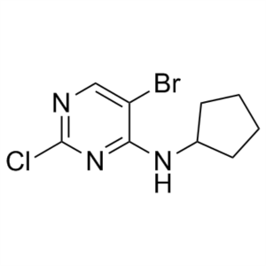 5-Bromo-2-Chloro-N-Cyclopentylpyrimidin-4-Amine CAS 733039-20-8 Purity >99.0% (HPLC) Palbociclib Intermediate Factory