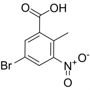 5-Bromo-2-methyl-3-nitrobenzoic acid CAS 107650-20-4 Assay ≥98.0%