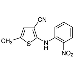 5-Methyl-2-(2-nitroanilino)-3-thiophenecarbonitrile CAS 138564-59-7 Purity >99.5% (HPLC) Olanzapine Intermediate Factory