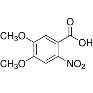 6-Nitroveratric Acid CAS 4998-07-6 Purity >98.5% (HPLC)