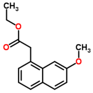 7-Methoxy-1-Naphthaleneacetic Acid Ethyl Ester CAS 6836-21-1 Purity >99.0% (GC) Agomelatine Intermediate