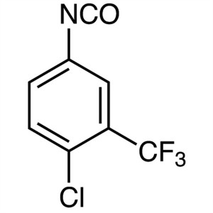 4-Chloro-3-(Trifluoromethyl)phenyl Isocyanate CAS 327-78-6 Purity ≥99.0% Sorafenib Tosylate Intermediate Factory