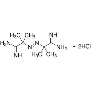 2,2′-Azobis(2-Methylpropionamidine) Dihydrochloride (AAPH) CAS 2997-92-4 Purity >98.0% (HPLC)