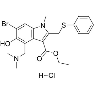 Arbidol Hydrochloride CAS 131707-23-8 Assay ≥99.0% (HPLC) High Purity