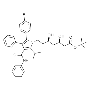 Atorvastatin tert-Butyl Ester CAS 134395-00-9 Atorvastatin Calcium Intermediate L-2 High Purity