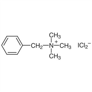 Benzyltrimethylammonium Dichloroiodate CAS 114971-52-7 Purity >98.0% (Titration)