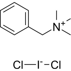 Benzyltrimethylammonium Dichloroiodate CAS 114971-52-7 Purity >98.0% (Titration)