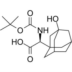 Boc-3-Hydroxy-1-Adamantyl-D-Glycine CAS 361442-00-4 Purity >99.5% E.E >99.5%