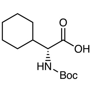 Boc-D-Chg-OH CAS 70491-05-3 Boc-D-Cyclohexylglycine Purity >98.0% (HPLC)
