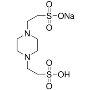PIPES Monosodium Salt CAS 10010-67-0 Purity >99.0% (Titration) Biological Buffer Ultra Pure