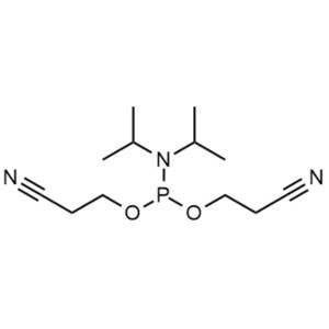 CAS 102690-88-0 Bis(2-Cyanoethyl)-N,N-Diisopropylphosphoramidite Purity >98.0% (PNMR)