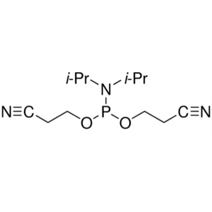 CAS 102690-88-0 Bis(2-Cyanoethyl)-N,N-Diisopropylphosphoramidite Purity >98.0% (PNMR)