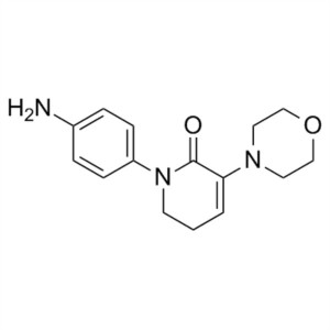 Apixaban Intermediate CAS 1267610-26-3 1-(4-Aminophenyl)-3-Morpholino-5,6-Dihydropyridin-2(1H)-one Purity ≥99.0% (HPLC)