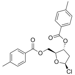 1-Chloro-2-Deoxy-3,5-Di-O-Toluoyl-L-Ribofuranose CAS 141846-57-3 Telbivudine Intermediate Assay >90.0% (AgNO3 Titration)