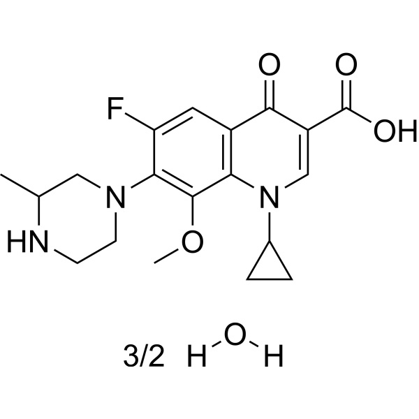 Gatifloxacin Sesquihydrate CAS 180200-66-2 Purity >98.5% (HPLC) Featured Image