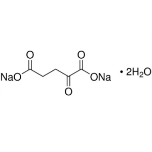 α-Ketoglutaric Acid Disodium Salt Dihydrate CAS 305-72-6 Purity >98.5% (Titration)