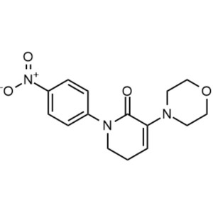 Apixaban Intermediate CAS 503615-03-0 3-Morpholino-1-(4-Nitrophenyl)-5,6-Dihydropyridin-2(1H)-one Purity ≥99.0% (HPLC)