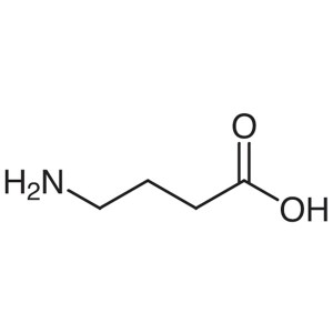 γ-Aminobutyric Acid (GABA) CAS 56-12-2 Assay 99.0~101.0% Factory High Quality