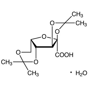 (-)-2,3:4,6-Di-O-Isopropylidene-2-Keto-L-Gulonic Acid Monohydrate CAS 68539-16-2 Assay (UV) 98.0~102.0%