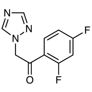 2-(1H-1,2,4-Triazol-1-yl)-2′,4′-Difluoroacetophenone CAS 86404-63-9 Voriconazole Intermediate Purity >98.0% (HPLC)