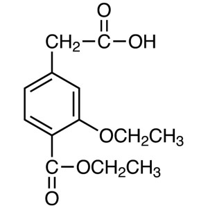 2-(3-Ethoxy-4-Ethoxycarbonylphenyl)acetic Acid CAS 99469-99-5 Repaglinide Intermediate Purity >99.0% (HPLC)