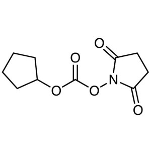 CP-OSu CAS 128595-07-3 N-(Cyclopentyloxycarbonyloxy)succinimide Purity >99.0% (HPLC) Factory Protecting Reagent