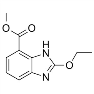Methyl 2-Ethoxybenzimidazole-7-Carboxylate CAS 150058-27-8 Candesartan Cilexetil Intermediate Purity >99.0% (HPLC)